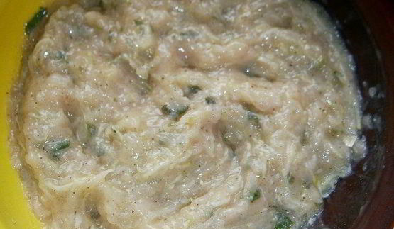 куриные котлеты с кабачком и мятой