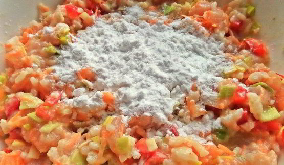 куриные котлеты с рисом и овощами