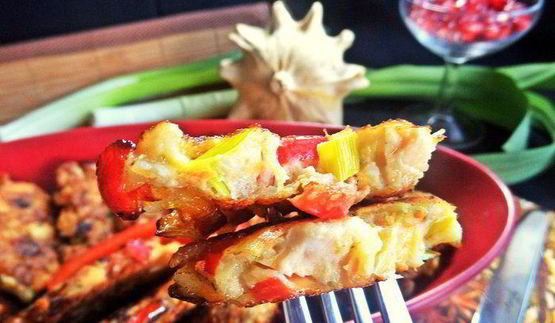 куриные котлеты с рисом и овощами