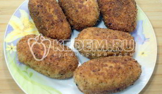 куриные котлеты с сыром