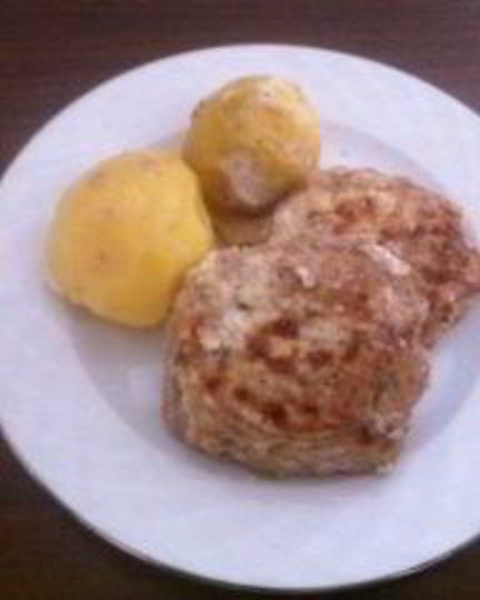 Рецепт куриных печенных котлет