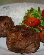 Мясные котлеты с тыквой