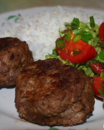 Рецепт мясных котлет с тыквой