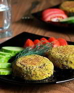 Нутовые котлеты