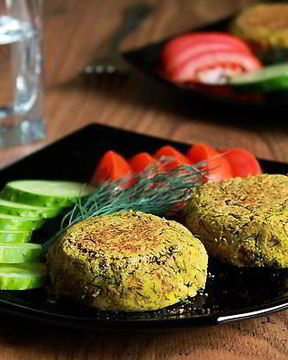 Нутовые котлеты