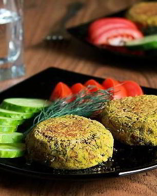 Нутовые котлеты