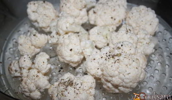 паровые котлеты с цветной капустой