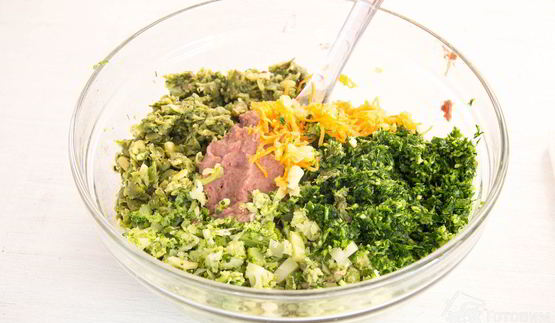 постные котлеты из фасоли с овощами