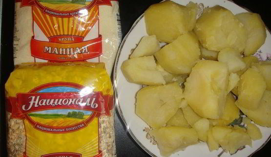 постные котлеты из гречки и картофеля