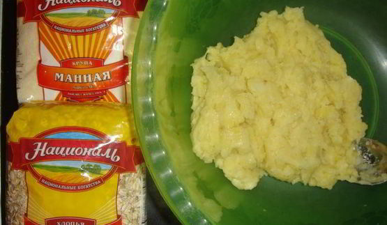 постные котлеты из гречки и картофеля