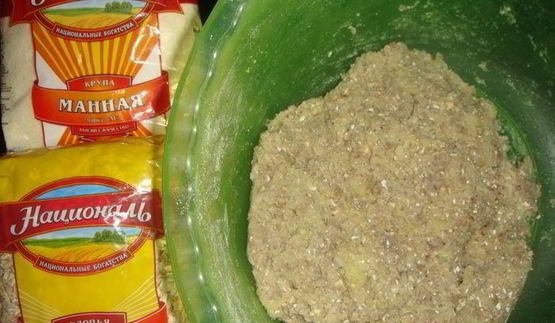 постные котлеты из гречки и картофеля