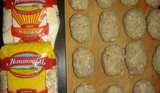 постные котлеты из гречки и картофеля
