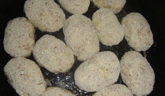 постные котлеты из гречки и картофеля