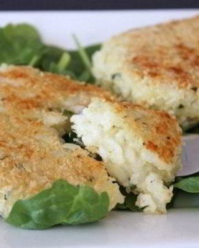 Постные котлеты из овощей и риса