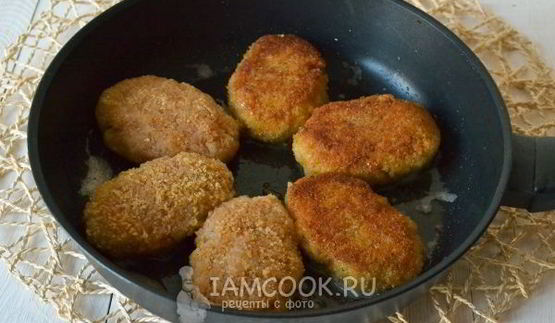 постные рыбные котлеты