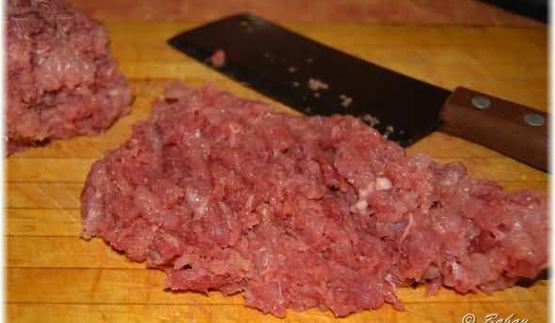 рубленные котлеты из индейки