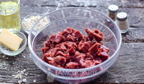 рубленные печеночные котлеты из куриной печени