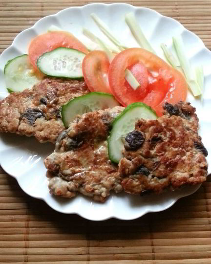 Рецепт рубленых котлет из индейки с грибами