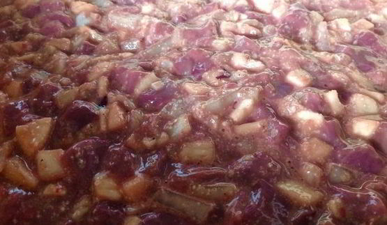 рубленые котлеты из куриной печени и грибов