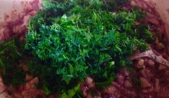 рубленые котлеты из куриной печени и грибов