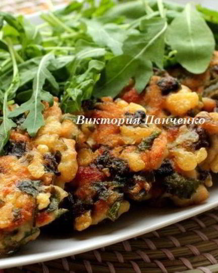 Рецепт рубленых куриных котлет с лесными грибами и сыром джюгас