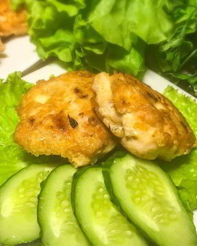 Рубленые куриные котлеты