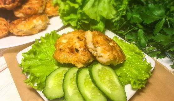 рубленые куриные котлеты