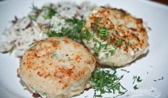 рыбные котлеты из трески