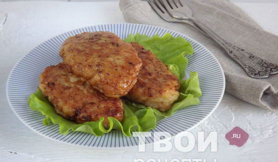 рыбные котлеты