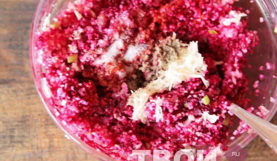 свекольные котлеты