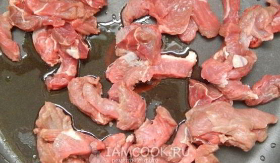 лапша с говядиной