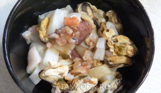 лапша с морепродуктами