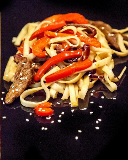 Рецепт лапши удон с говядиной