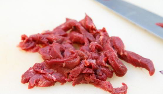 лапша удон с говядиной