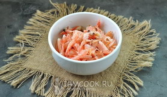 лапша удон с креветками