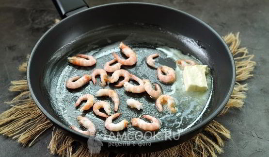 лапша удон с креветками