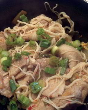 Лапша вок со свининой