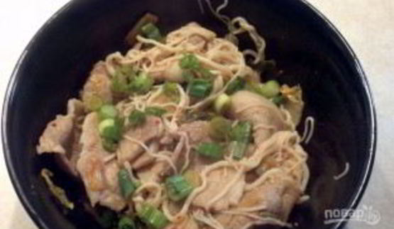 лапша вок со свининой