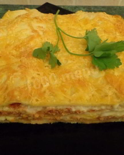 Рецепт лазаний болоньезе