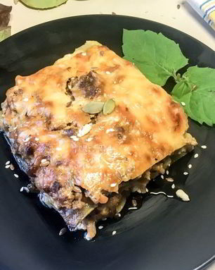 Лазанья из кабачков