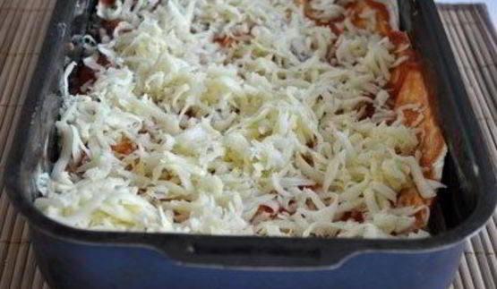 лазанья из лаваша