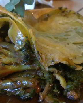 Лазанья овощная