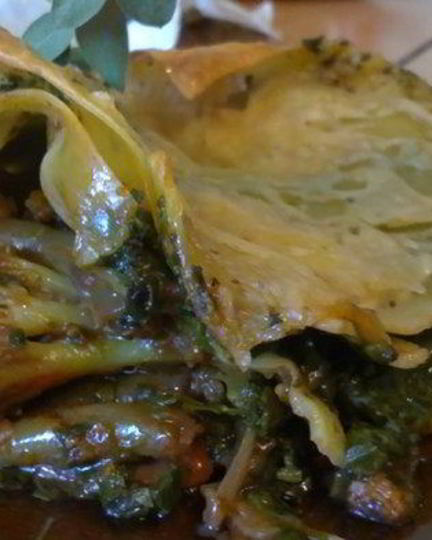 Рецепт лазаний овощная