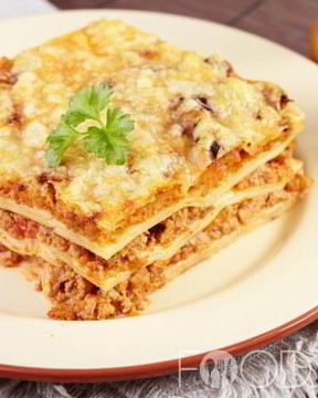 Лазанья с фаршем