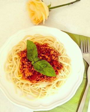 Ароматные спагетти болоньезе