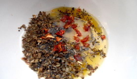 быстрые спагетти с мидиями