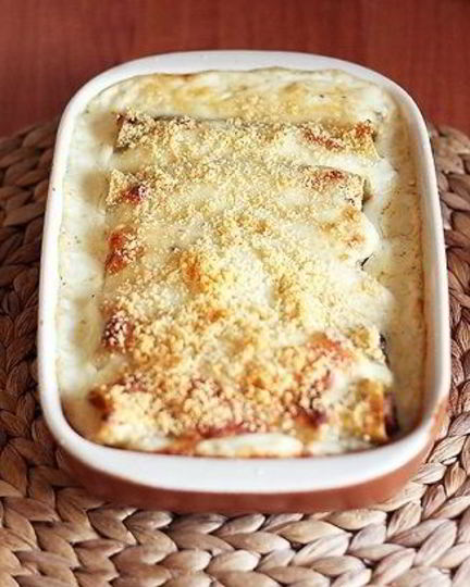 Рецепт фаршированных макарон под соусом