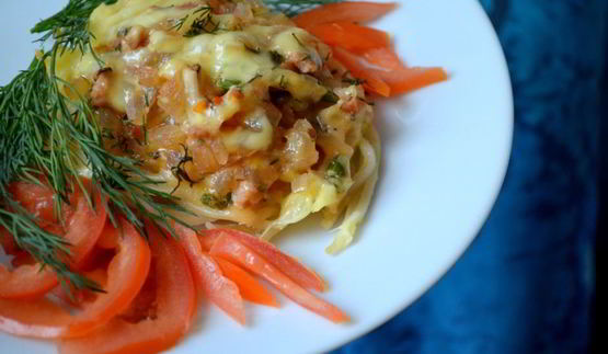 гнездышки из спагетти