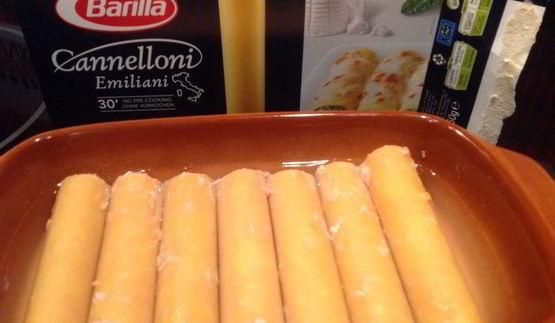 каннеллони с индейкой