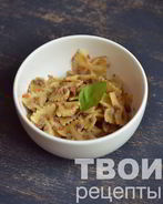 Макароны по-флотски с куриной печенью